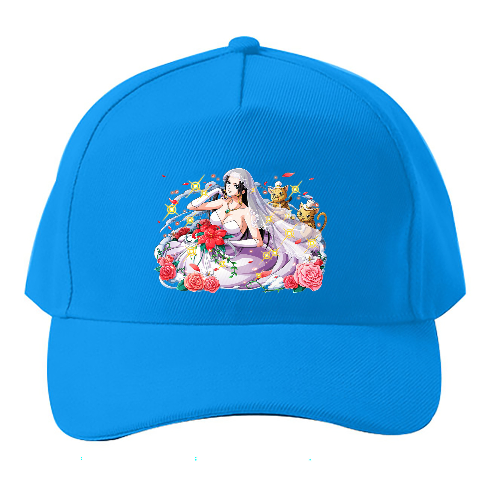（画像用） ワンピース ボア・ハンコック ONE PIECE Boa·Hancock ベースボールキャップ 綿100％ 男女兼用 帽子 スポーツ